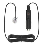 Aprelco Car Adapter Charger Compatible with Beltronics STI Driver Detector Straight Power Cord