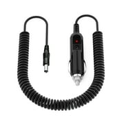 Aprelco NEW Car DC Adapter Compatible with BAOFENG UV-5R UV-5RA UV-5RB UV-5RE Dual Band Radio Charger Base Auto Vehicle Boat RV Camper Plug Power Supply Cord Cable Charger PSU