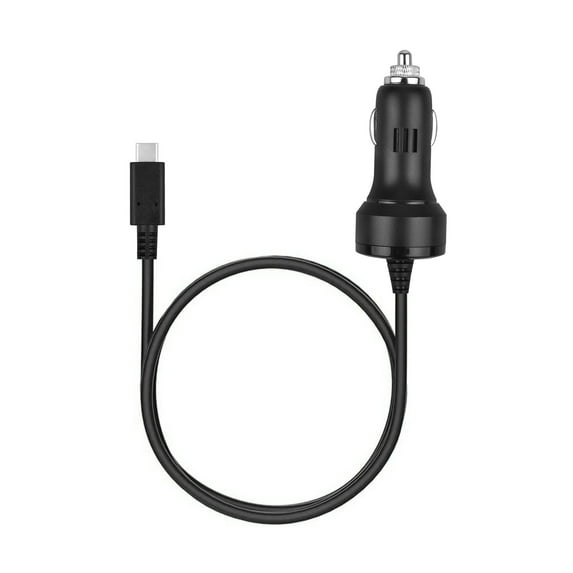 Aprelco Type-C USB 3.1 Tip Car DC Adapter Charger Power Supply Compatible with Phone 5-volt 3A Cord
