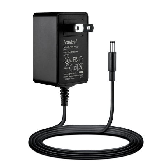 Aprelco UL Listed AC-DC Adapter Charger Replacement for Anself Pro 64W LED Gel Nail Polish Machine GQE9598227634385ZZ Switching Transformer Power Supply Cord Mains PSU AC110-240V