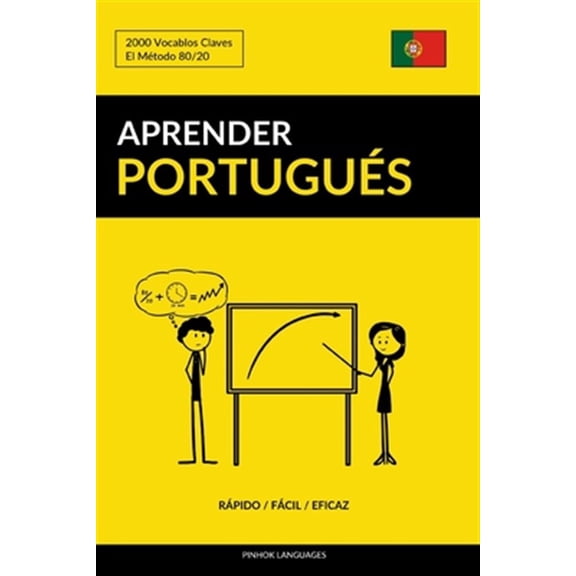 Pre-Owned Aprender Portugus - Rpido / Fcil / Eficaz: 2000 Vocablos Claves Spanish Edition Paperback Pinhok Languages