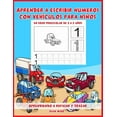 thumbnail image 1 of Aprender a escribir numeros con vehículos para niños en edad preescolar de 3 a 5 años: Aprendiendo a repasar y trazar, (Paperback), 1 of 1