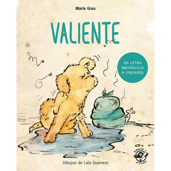 Aprender a leer en letra MAYSCULA e imp: Valiente : En letra MAYSCULA y de imprenta (Paperback)