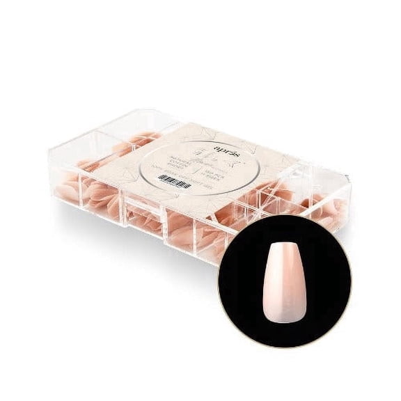 Apres Nail Neutrals Gel-X Natural Coffin Tips 150pc – Maisie, Short