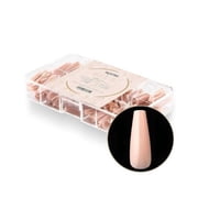 Apres Nail Neutrals Gel-X Sculpted Long Coffin Tips 150pc   Maisie