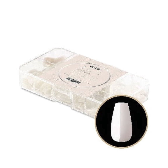 Apres Nail Neutrals Gel-X Natural Coffin Tips 150pc – Whitney, Extra Short