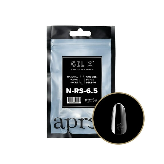 Apres Refill Tips 2.0 - Natural Coffin Medium #5.5