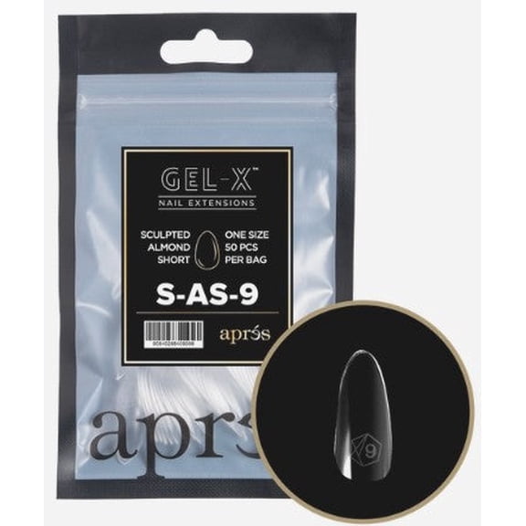 Apres Refill Tips 2.0 - Sculpted Almond Short #9
