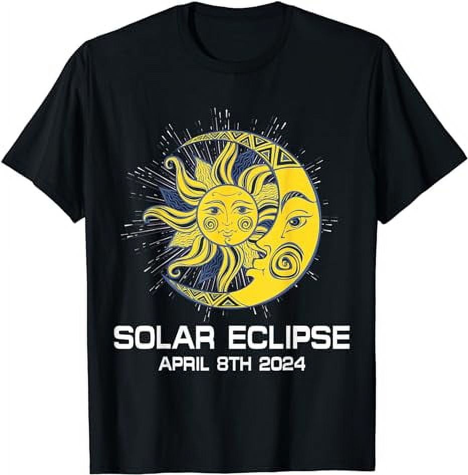 Apri 8th 2024 - Total Solar Eclipse 2024 T-Shirt - Walmart.com