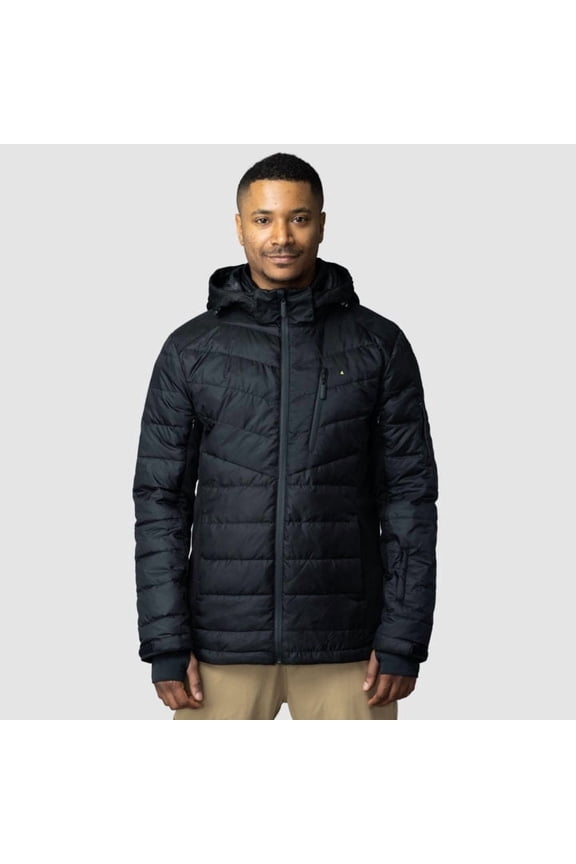 Down Jacket - Men - M / Black