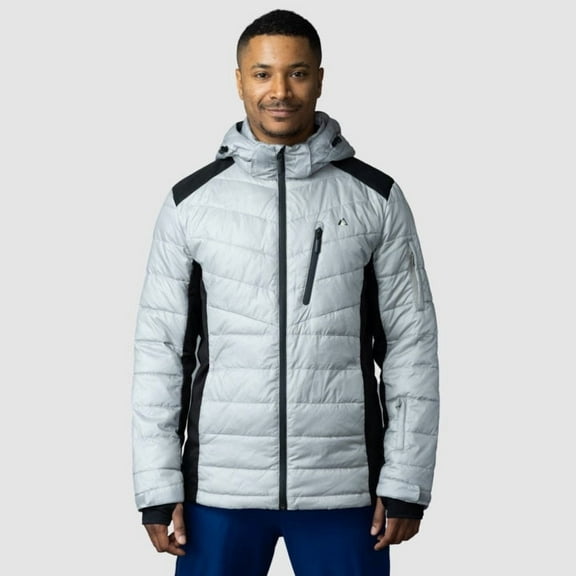Down Jacket - Men - XL / Gray