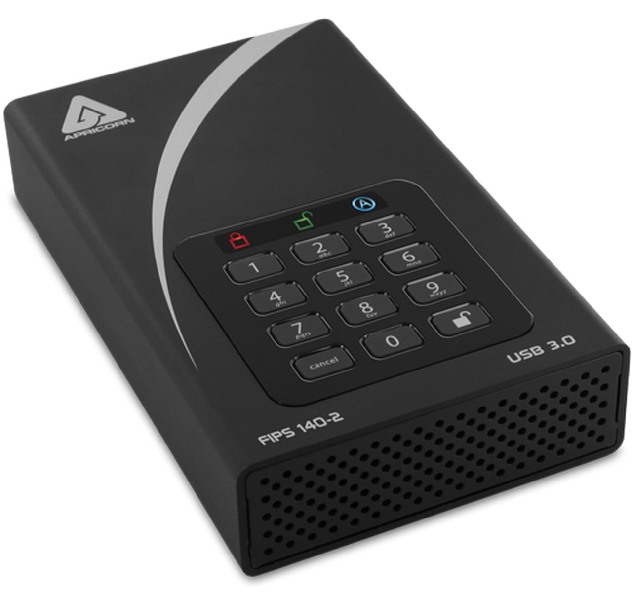 Apricorn 8TB Aegis Padlock DT FIPS - USB 3.0 Desktop Drive