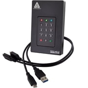 Apricorn Aegis Fortress 5 TB Hard Drive - External - USB 3.0
