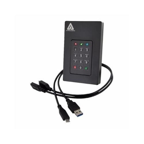 Apricorn Aegis Fortress 500 GB Hard Drive External