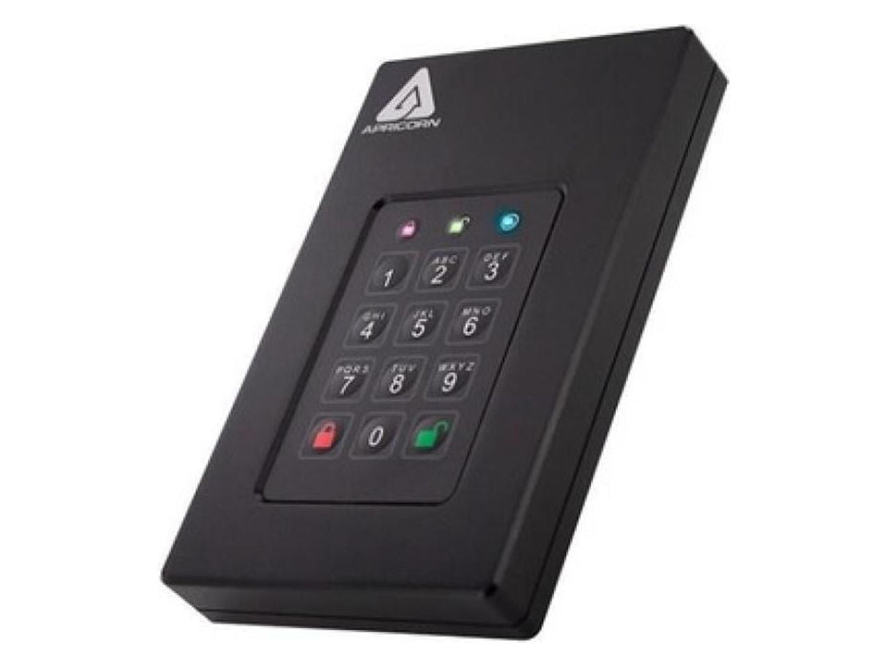 Apricorn Aegis Fortress L3 4TB USB 3.2 Gen 1 Encrypted Portable SSD