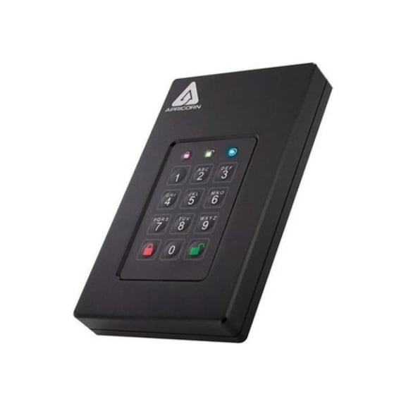 Apricorn Aegis Fortress L3 4TB USB 3.2 Gen 1 Encrypted Portable SSD