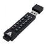 Apricorn 32GB Aegis Secure Key 3z USB 3.1 Flash Drive - 32 GB - USB 3.1 - 77 MB/s Read Speed - 72 MB/s Write Speed - 256-bit AES - 3 Year Warranty - TAA Compliant