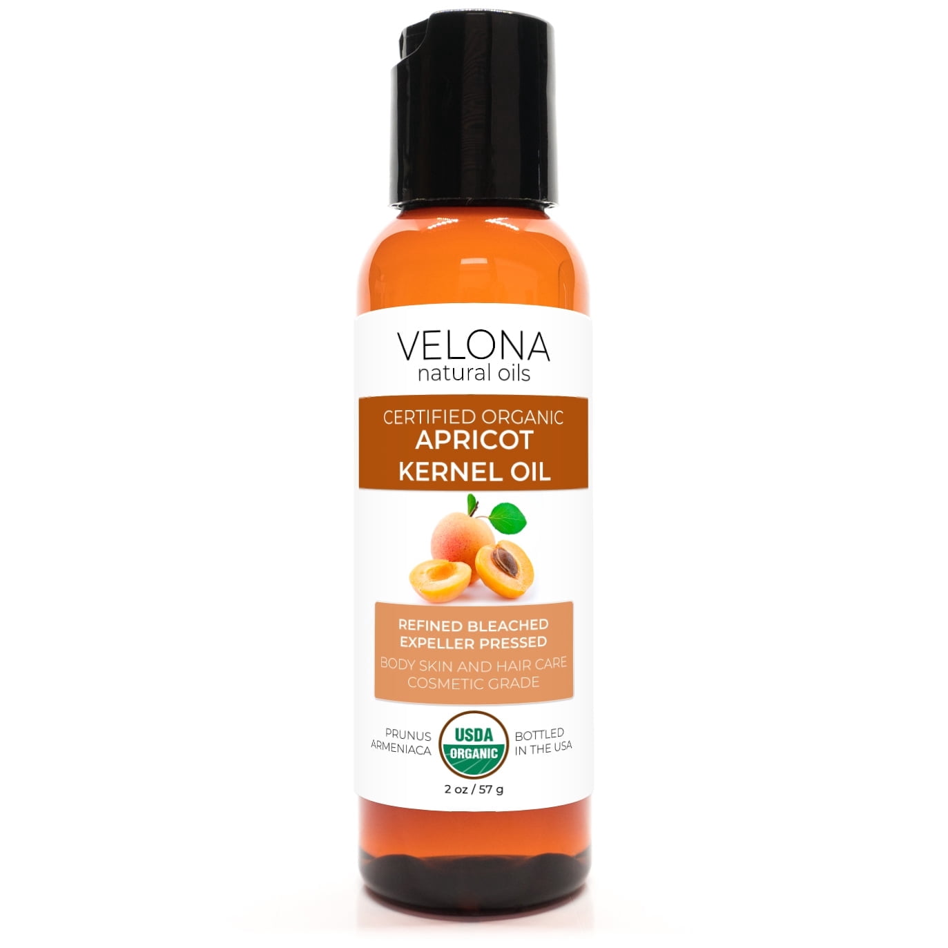 Nykaa Naturals 100% Reines Kaltgepresstes Aprikosenkernöl – 1 Unze (30 Ml) Für Haut & Haare
