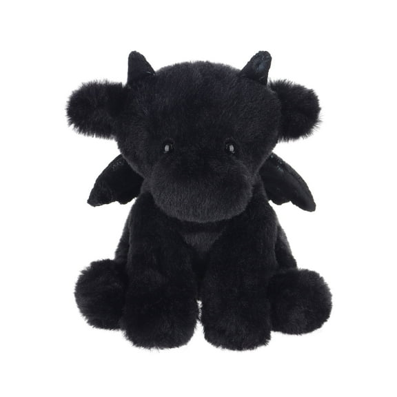 Apricot Lamb Black Dragon Stuffed Animals for Kids 7.9 Inches