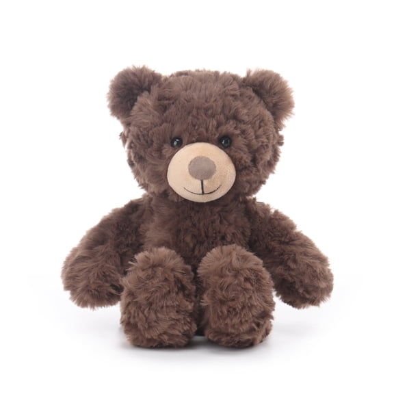 Apricot Lamb Coffee Flower Bear Plush Toy for Kids 7.9 Inches