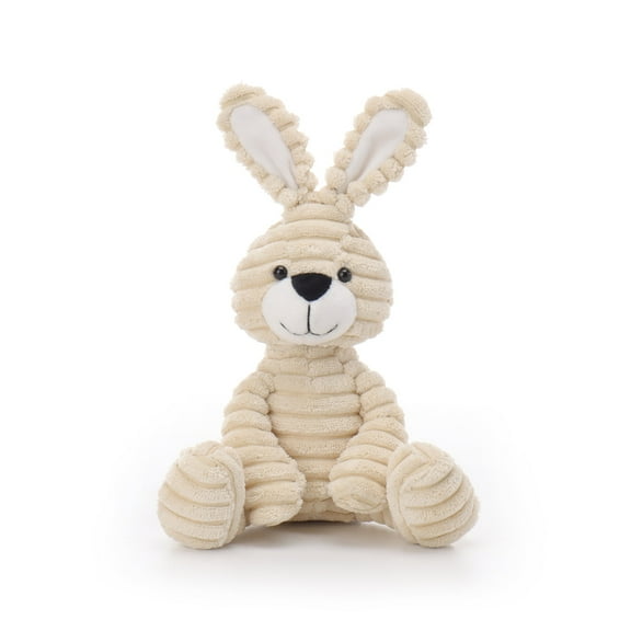 Apricot Lamb Corduroy Bunny Plush Toy for Kids 6.3 Inches