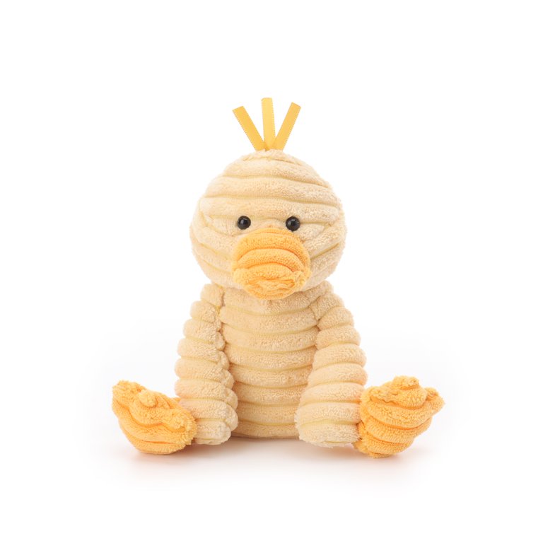 Apricot Lamb Corduroy Duck Plush Toy for Kids 6.3 Inches - Walmart.com