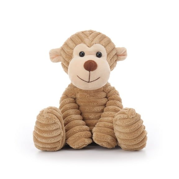 Apricot Lamb Corduroy Monkey M Stuffed Animals for Kids 11.8 Inches