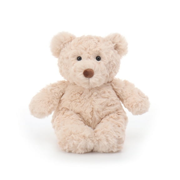 Apricot Lamb Cream Coffee Bear Plush Toy for Kids 8.7 Inches