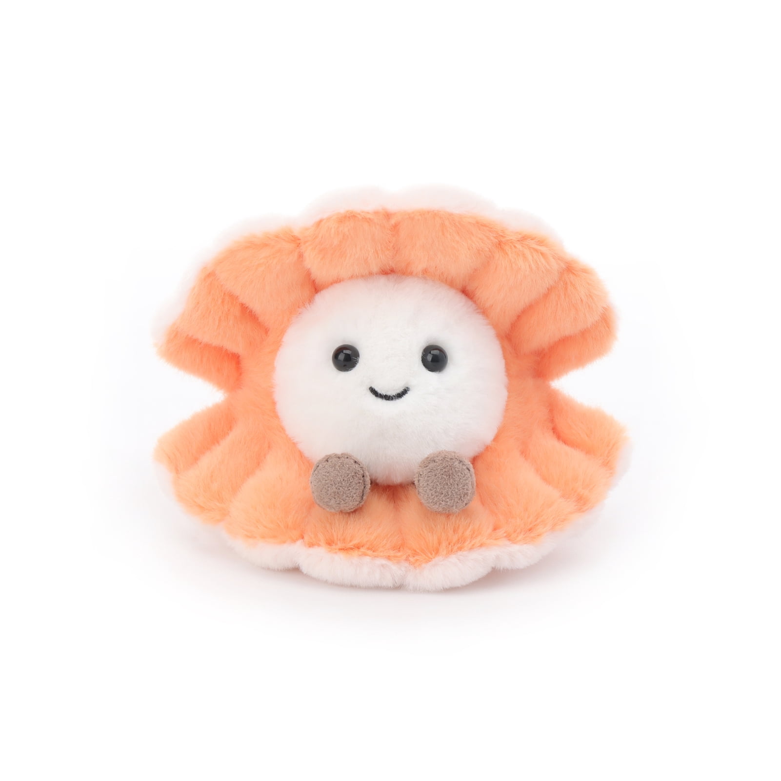 Apricot Lamb, Plush Toy, 5.5 Inches, Apricot Lamb Pearl Scallop