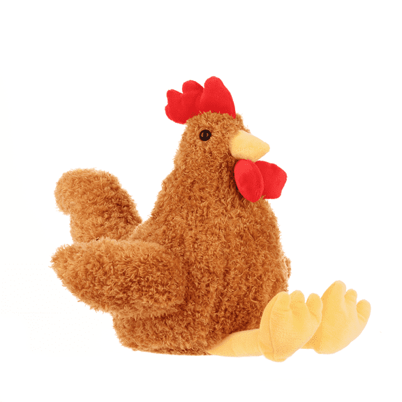 Apricot Lamb Ginger Rooster Stuffed Animals for Kids 9.8 Inches