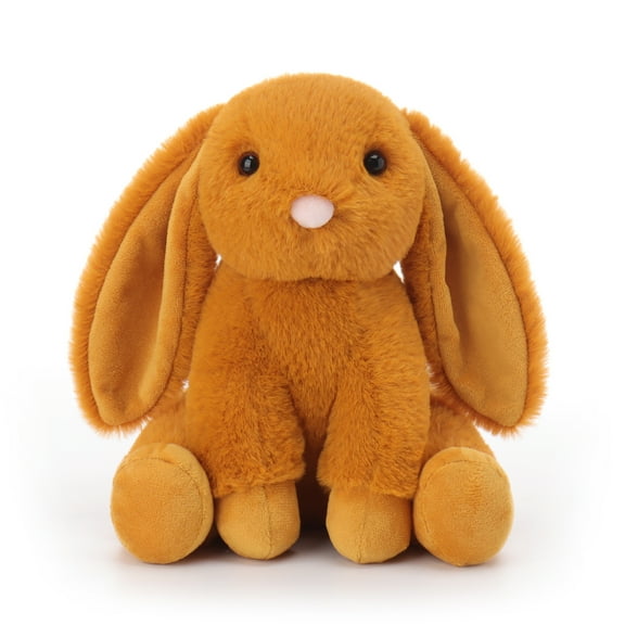Apricot Lamb Ginger Yellow Bunny Plush Toy for Kids 7.9 Inches