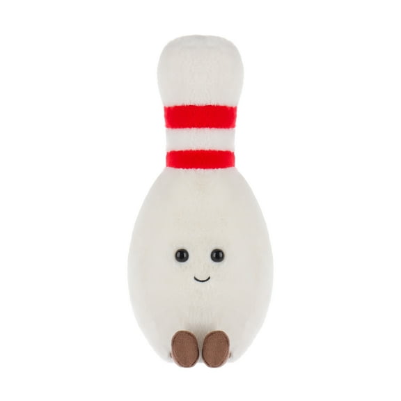 Apricot Lamb Happy Bowling Plush Toy for Kids 9.5 Inches