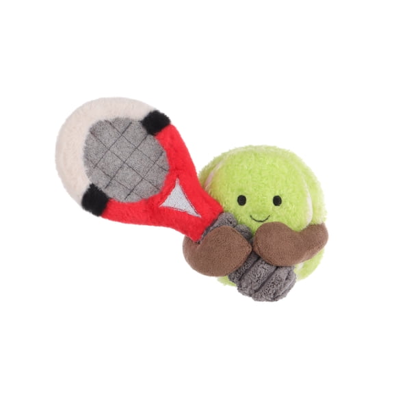 Apricot Lamb Happy Tennis Plush Toy for Kids 4.5 Inches
