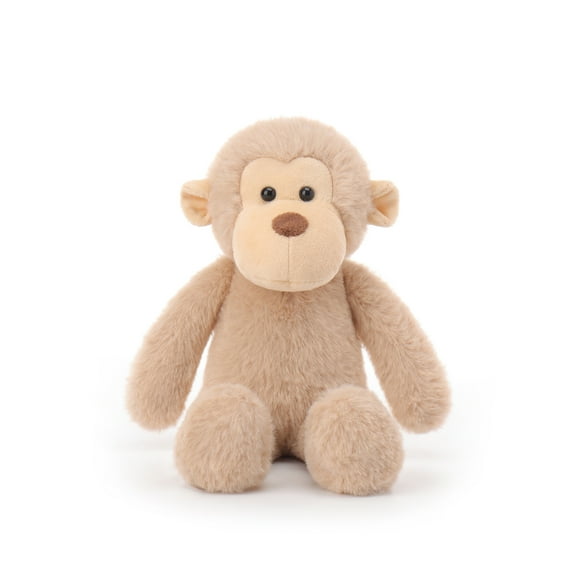 Apricot Lamb Light Brown Monkey Plush Toy for Kids 7 Inches