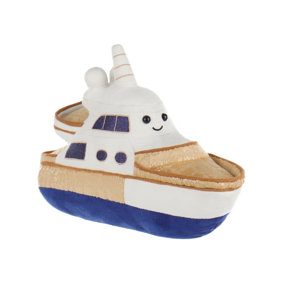 Apricot Lamb Luxury Yacht Plush Toy for Kids 10 Inches