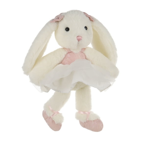 Apricot Lamb Pink Ballet Rabbit Plush Toy for Kids 7.5 Inches