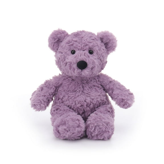 Apricot Lamb Purple Coffee Bear Plush Toy for Kids 8.7 Inches