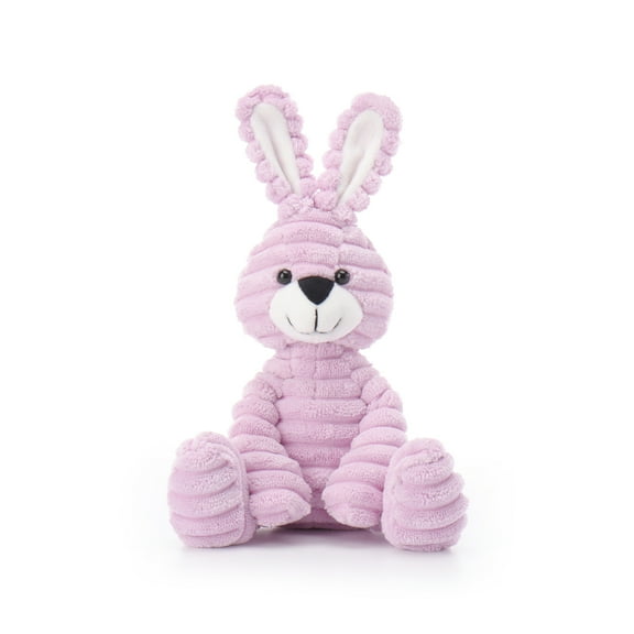 Apricot Lamb Purple Corduroy Bunny Plush Toy for Kids 6.3 Inches