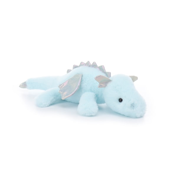 Apricot Lamb Sky Blue Lying Dragon Plush Toy for Kids 15 Inches