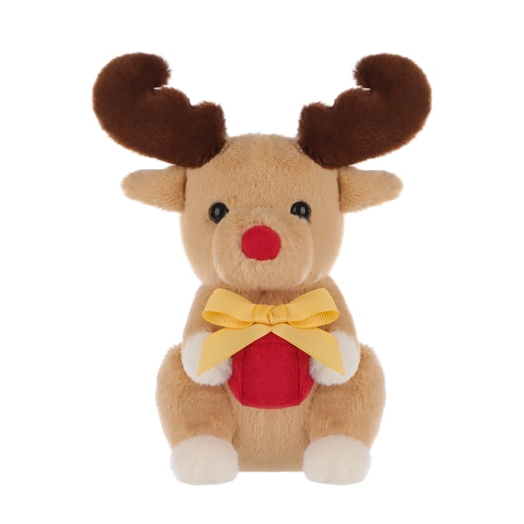Apricot Lamb Surprise Elk Plush Toy for Kids 7 Inches