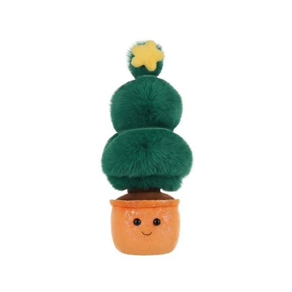 Apricot Lamb Sweet Christmas Tree Plush Toy for Kids 12 Inches