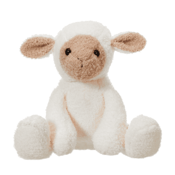 Apricot Lamb Velvet Lamb Stuffed Animals for Kids 9.1 Inches