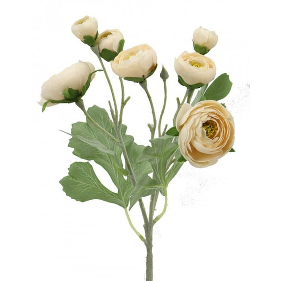 MDR Trading Inc. AI-FL4092PAR_Q01 Apricot Ranunculus Spray Artificial Flower