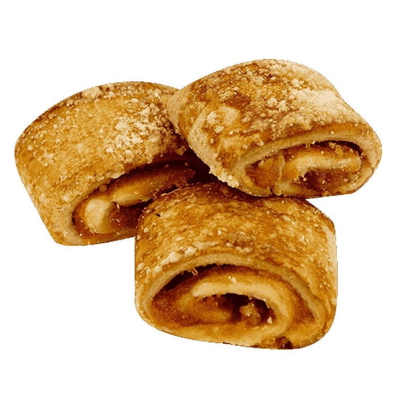 Reisman’s Apricot Rugelach Swirls, Nut-Free and Dairy-Free Bakery Goods, 13 Oz