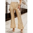 thumbnail image 1 of Apricot Sequin Wide Leg Pants, 1 of 5