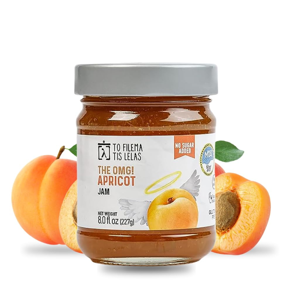 Apricot Sugar Free Jam MMF7 No Sugar Added Natural Sweetness Taste