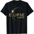 thumbnail image 1 of April 8 Total Solar Eclipse 2024 T-Shirt, 1 of 4