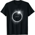 thumbnail image 1 of April 8 Total Solar Eclipse 2024 T-Shirt, 1 of 4