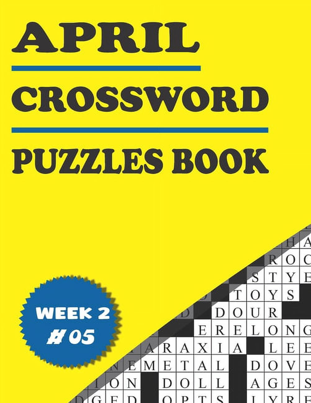 New Challenging Crossword Puzzle Book For Adults With Solution: Awesome  Crossword Puzzle Book For Puzzle Lovers Adults, Seniors, Men And Women With