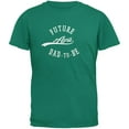 thumbnail image 1 of April Dad to Be Jade Green Adult T-Shirt - Medium, 1 of 1